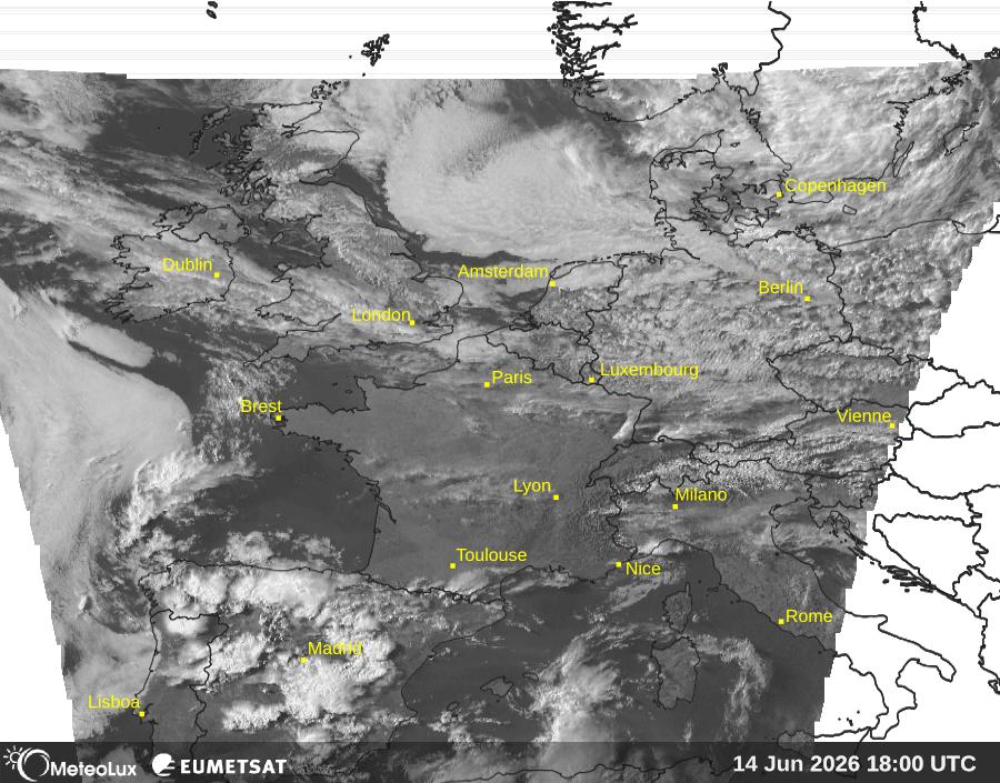 Wiedergabe von visuellen Satellitenbildern