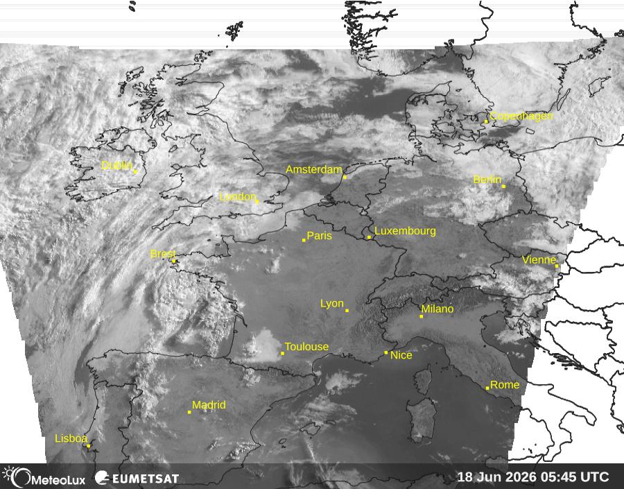 Wiedergabe von visuellen Satellitenbildern