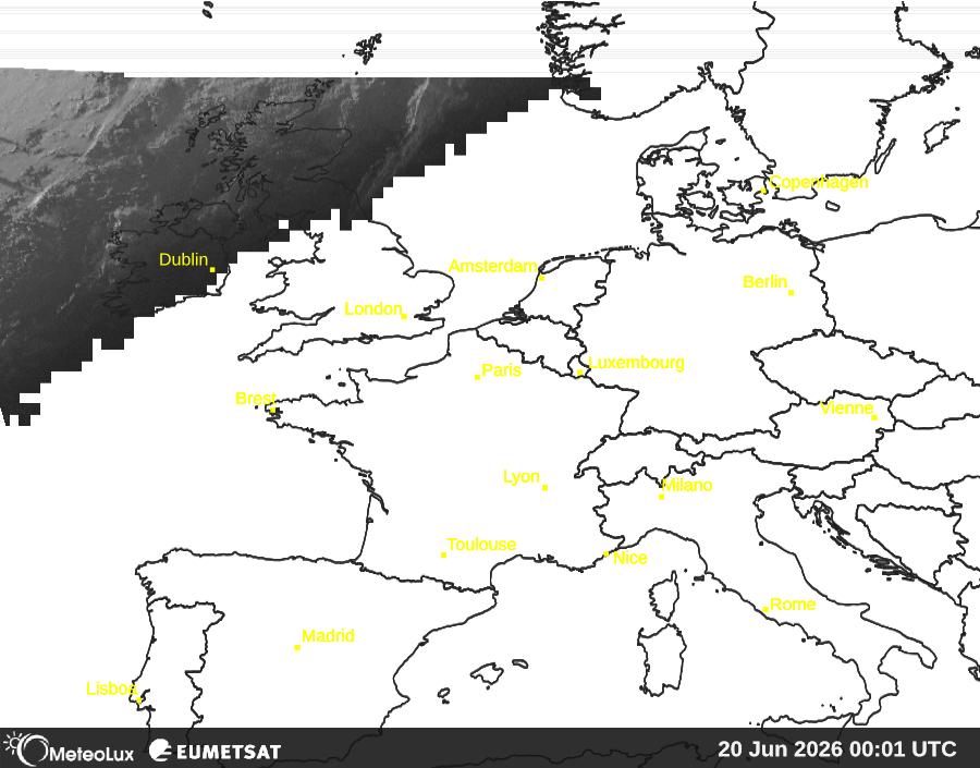 Wiedergabe von visuellen Satellitenbildern