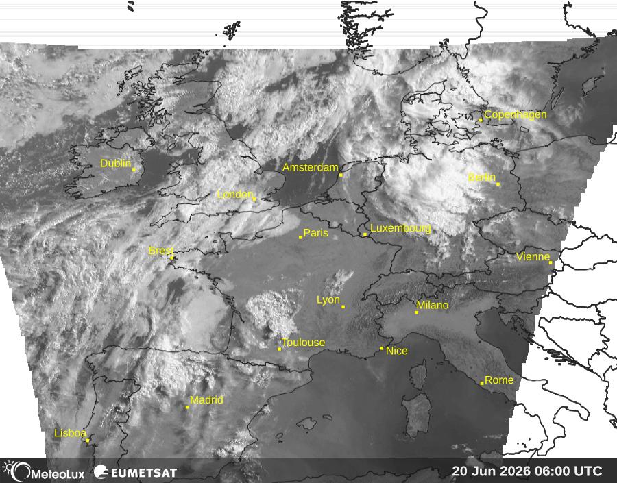 Wiedergabe von visuellen Satellitenbildern