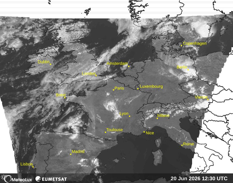 Wiedergabe von visuellen Satellitenbildern