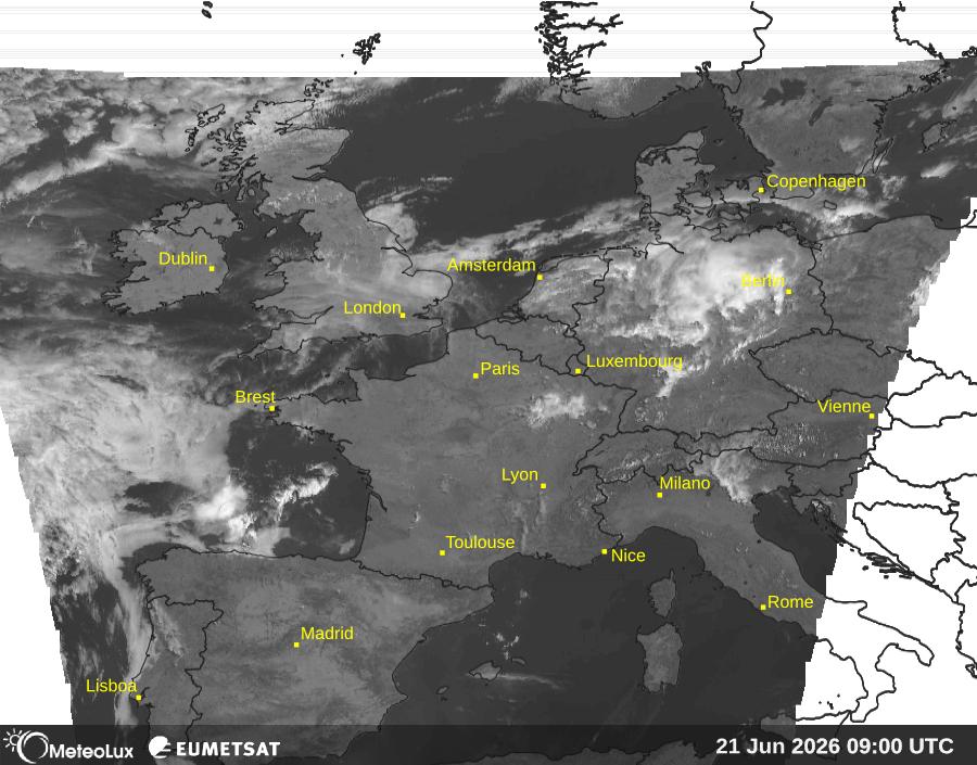 Wiedergabe von visuellen Satellitenbildern