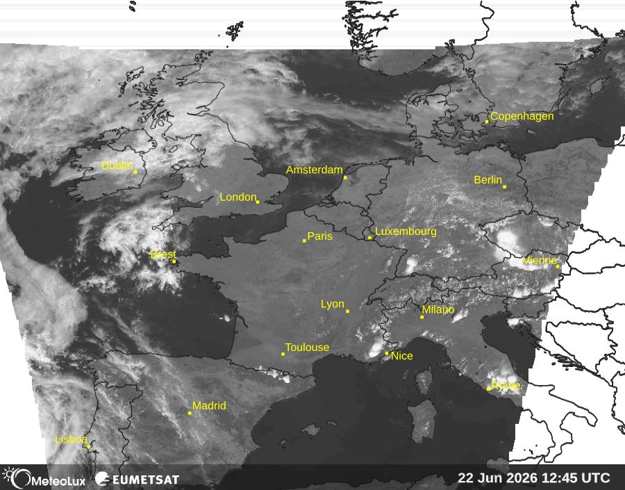 Wiedergabe von visuellen Satellitenbildern