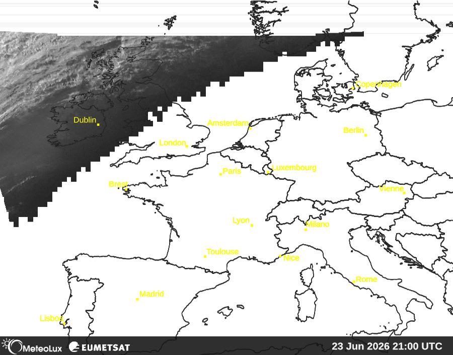 Wiedergabe von visuellen Satellitenbildern
