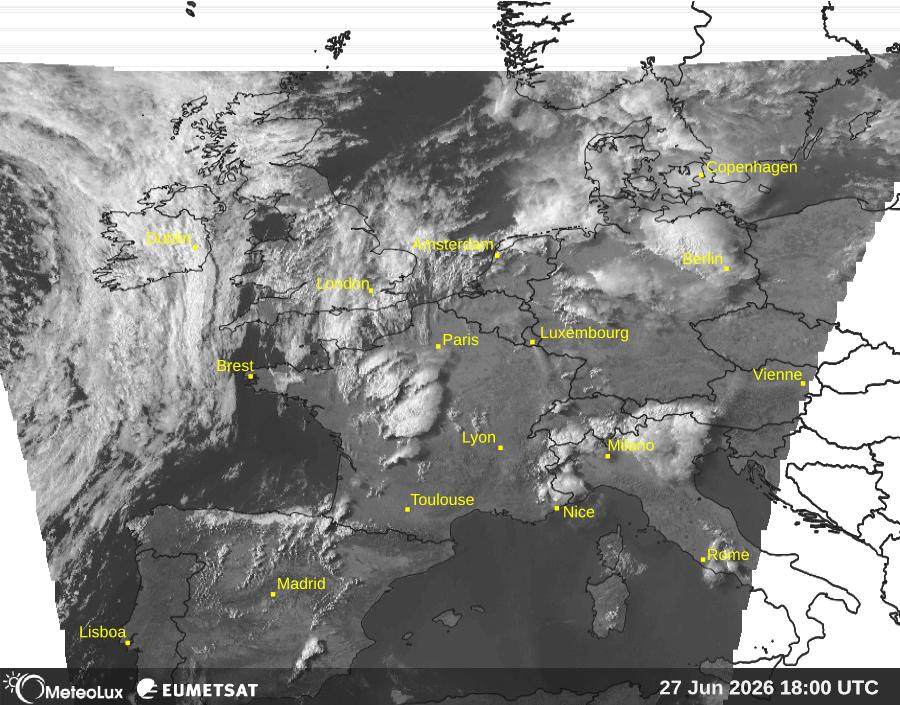 Wiedergabe von visuellen Satellitenbildern