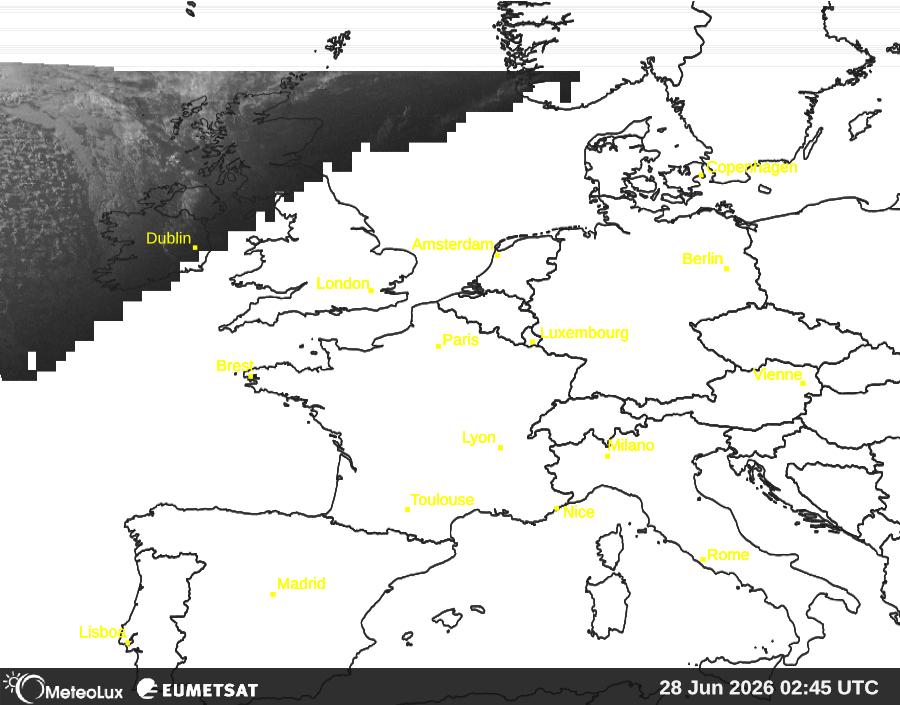 Wiedergabe von visuellen Satellitenbildern