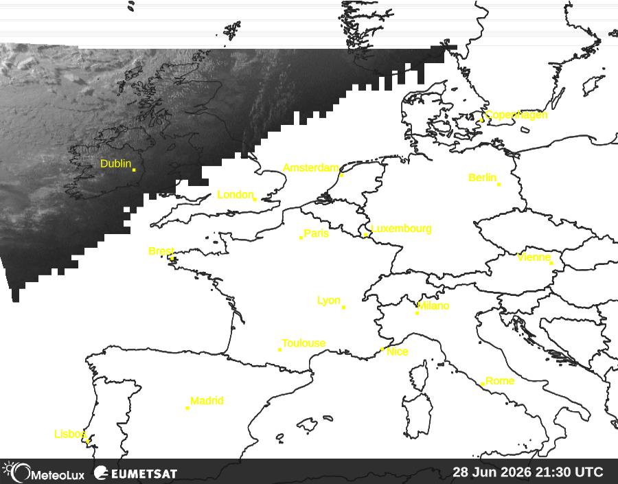 Wiedergabe von visuellen Satellitenbildern