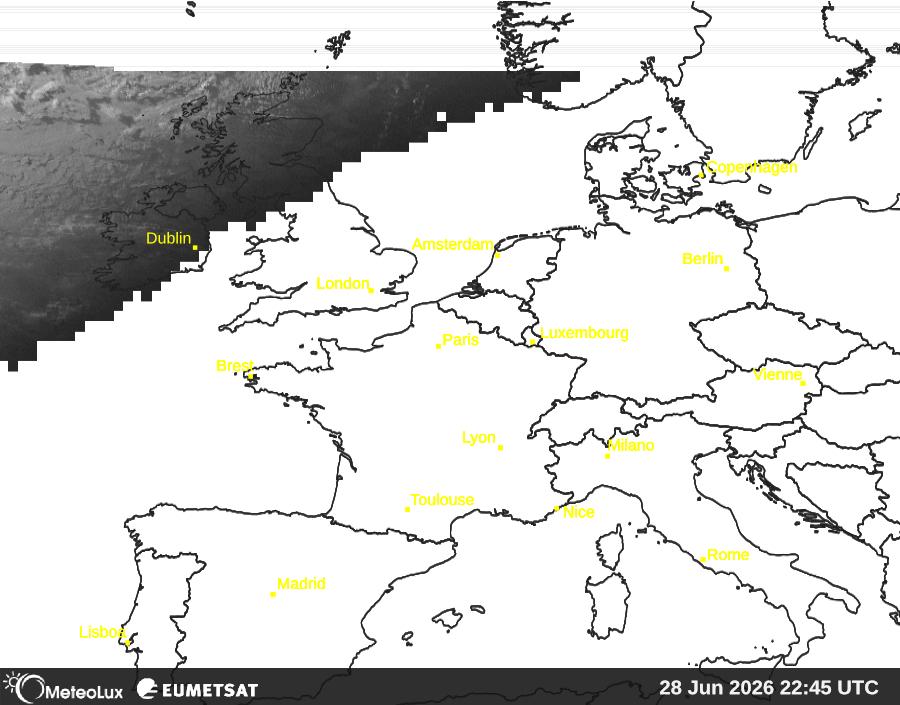 Wiedergabe von visuellen Satellitenbildern