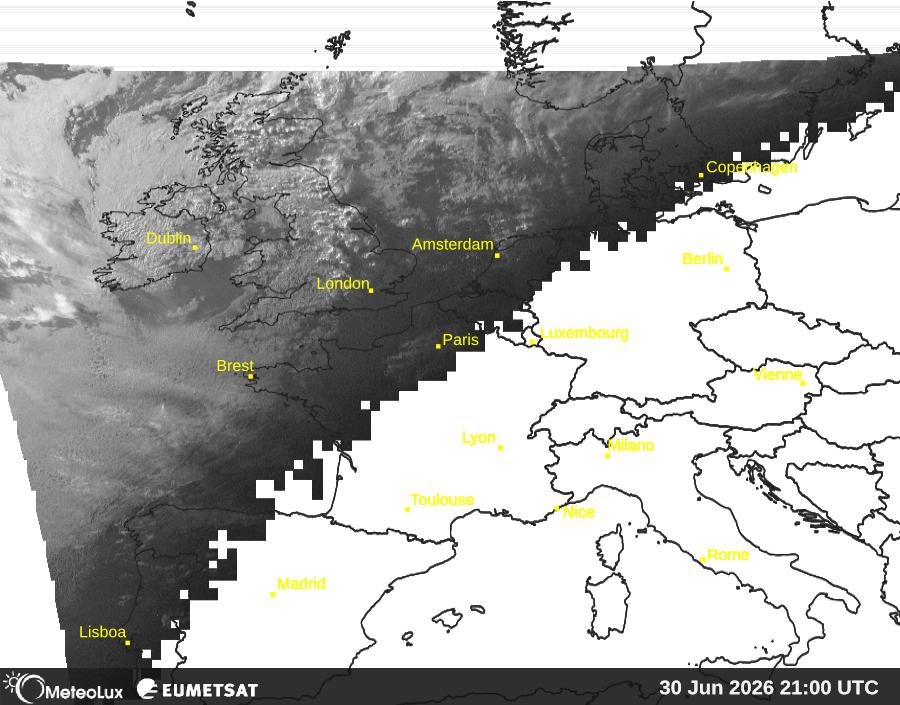 Wiedergabe von visuellen Satellitenbildern