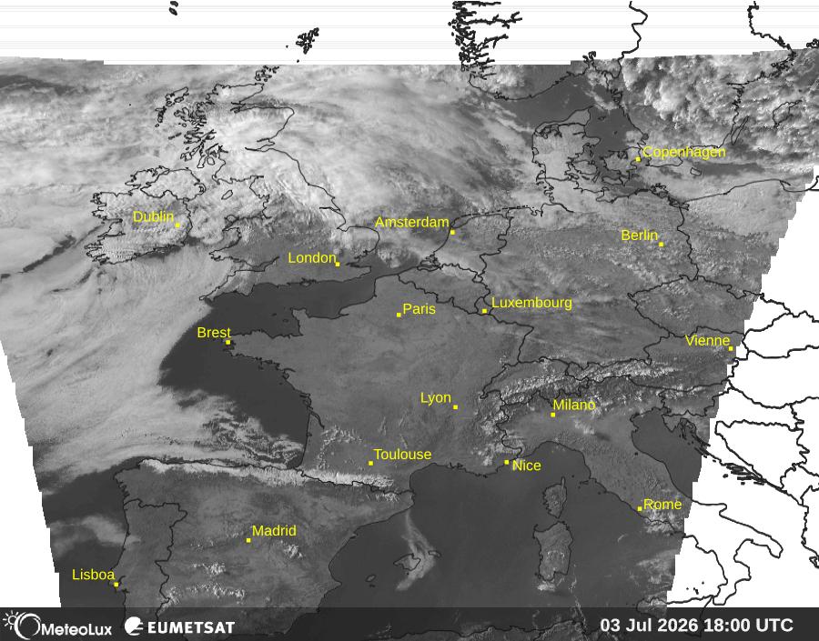 Wiedergabe von visuellen Satellitenbildern