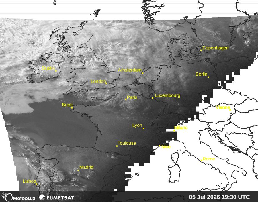 Wiedergabe von visuellen Satellitenbildern