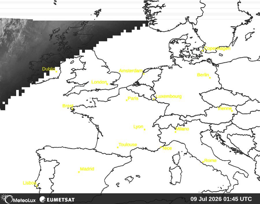 Wiedergabe von visuellen Satellitenbildern