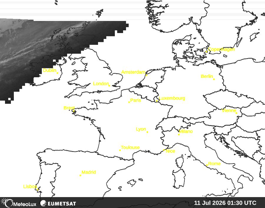 Wiedergabe von visuellen Satellitenbildern