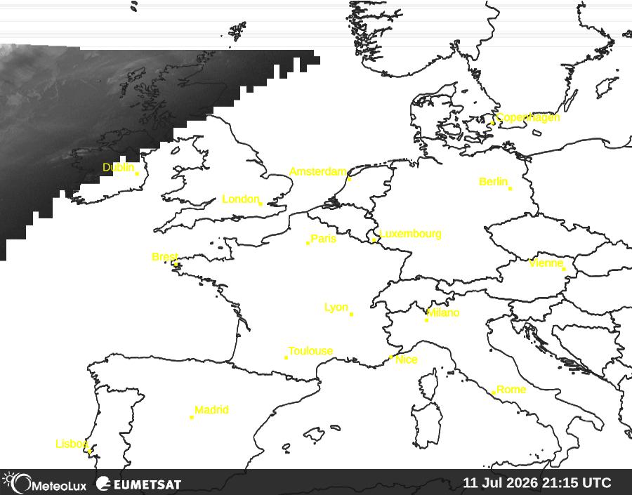 Wiedergabe von visuellen Satellitenbildern