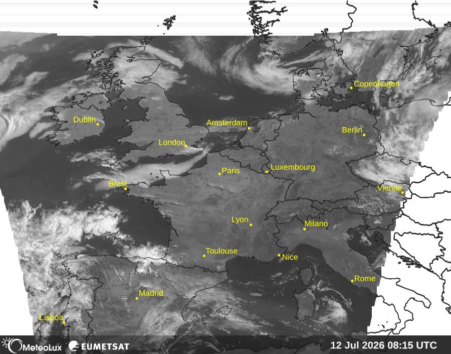 Wiedergabe von visuellen Satellitenbildern