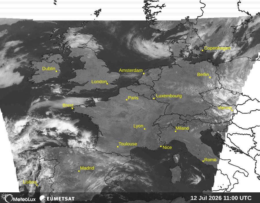 Wiedergabe von visuellen Satellitenbildern