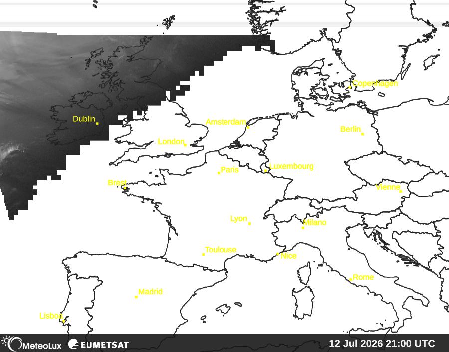 Wiedergabe von visuellen Satellitenbildern