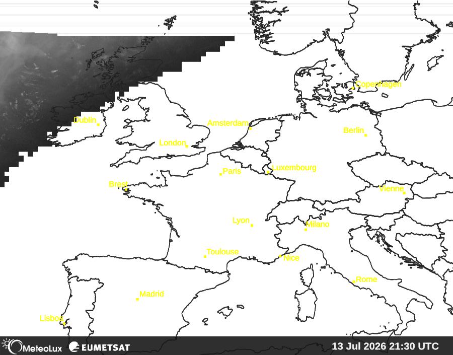 Wiedergabe von visuellen Satellitenbildern