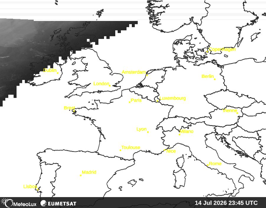 Wiedergabe von visuellen Satellitenbildern