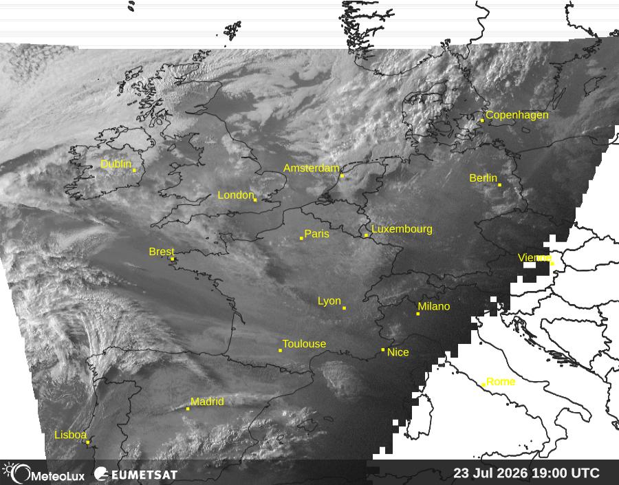 Wiedergabe von visuellen Satellitenbildern