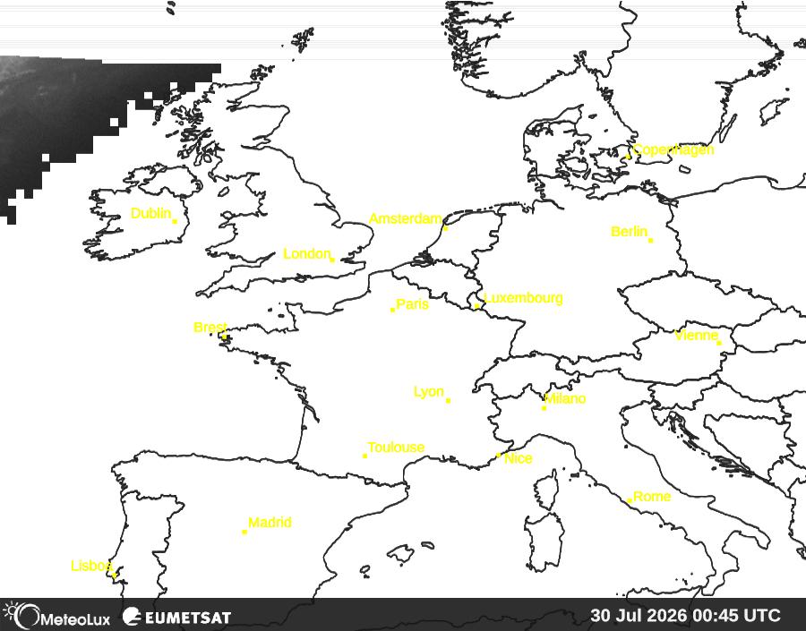 Wiedergabe von visuellen Satellitenbildern