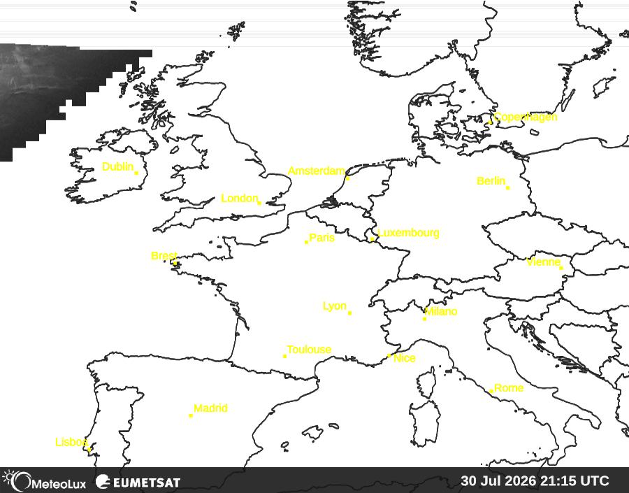Wiedergabe von visuellen Satellitenbildern