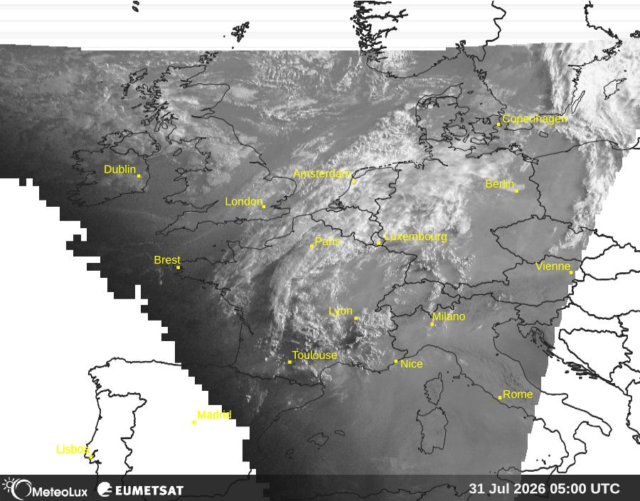 Wiedergabe von visuellen Satellitenbildern