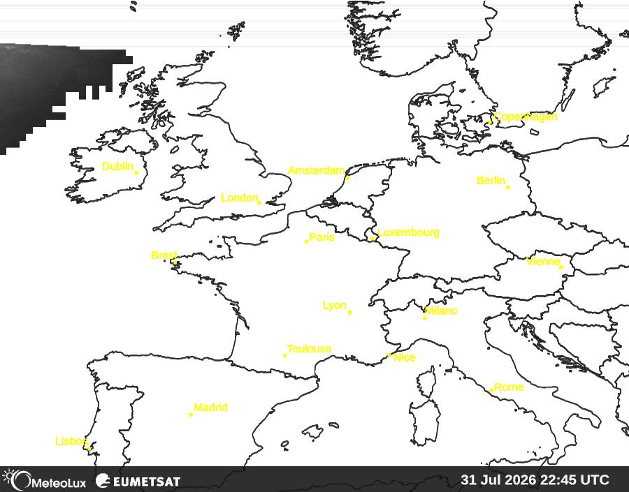 Wiedergabe von visuellen Satellitenbildern