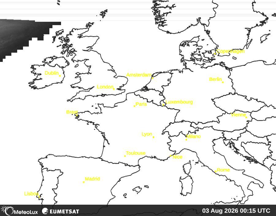 Wiedergabe von visuellen Satellitenbildern