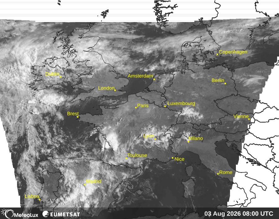 Wiedergabe von visuellen Satellitenbildern
