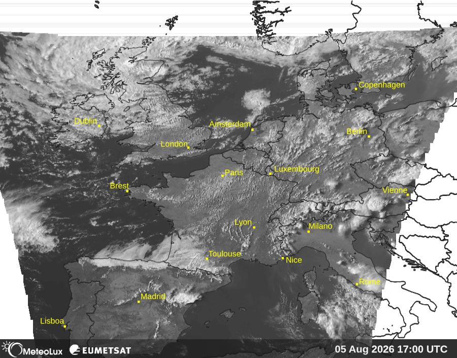 Wiedergabe von visuellen Satellitenbildern