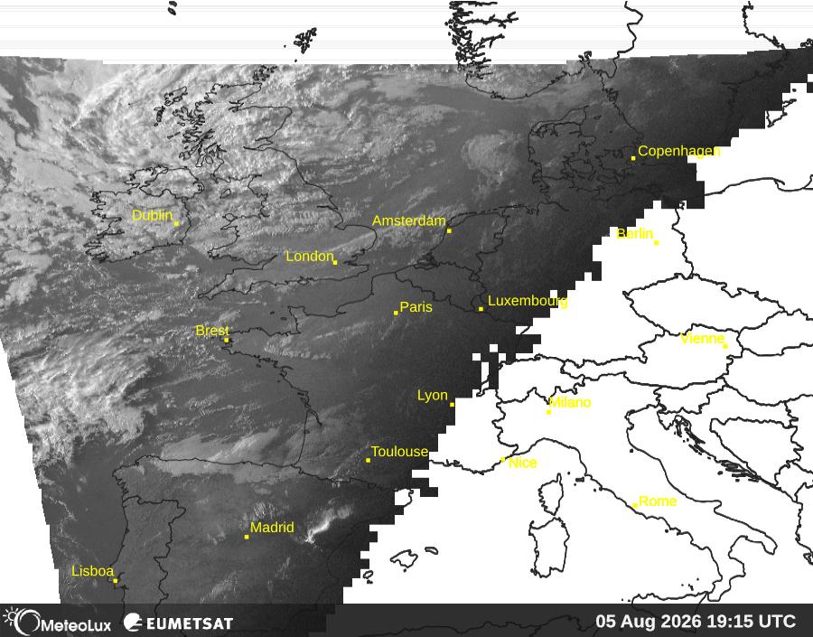 Wiedergabe von visuellen Satellitenbildern