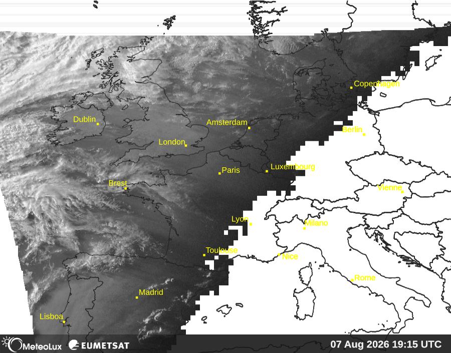 Wiedergabe von visuellen Satellitenbildern