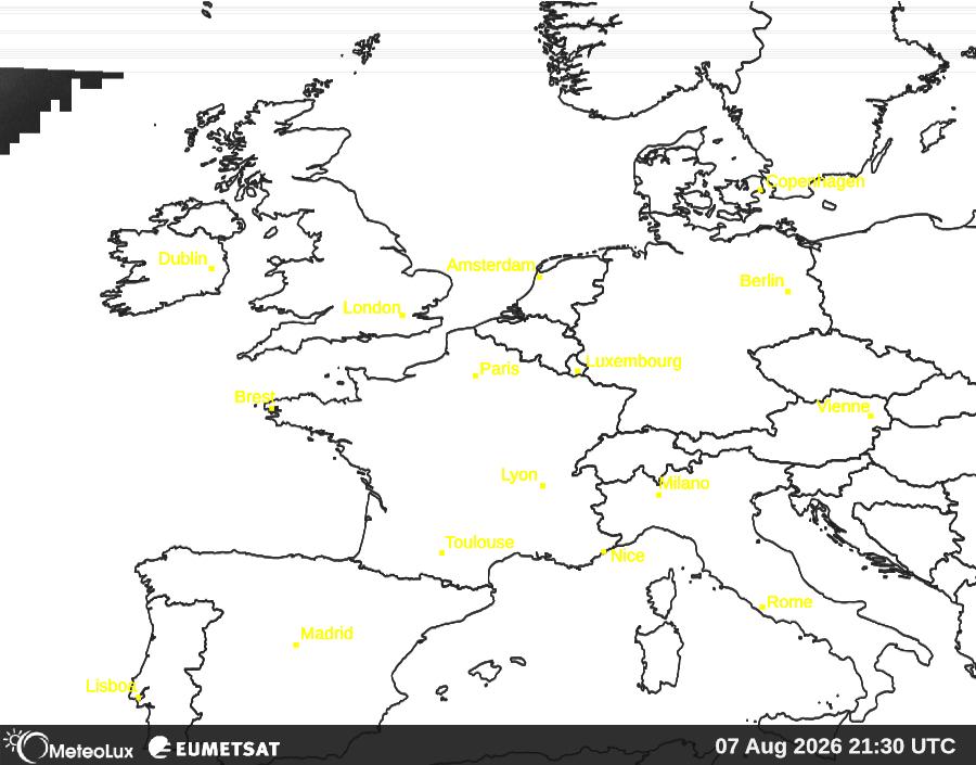 Wiedergabe von visuellen Satellitenbildern