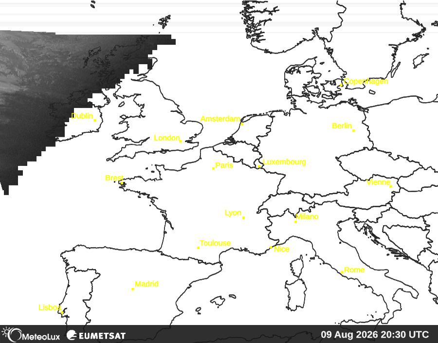 Wiedergabe von visuellen Satellitenbildern