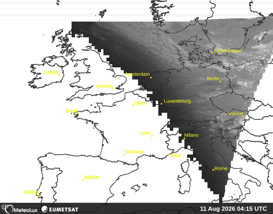 Wiedergabe von visuellen Satellitenbildern