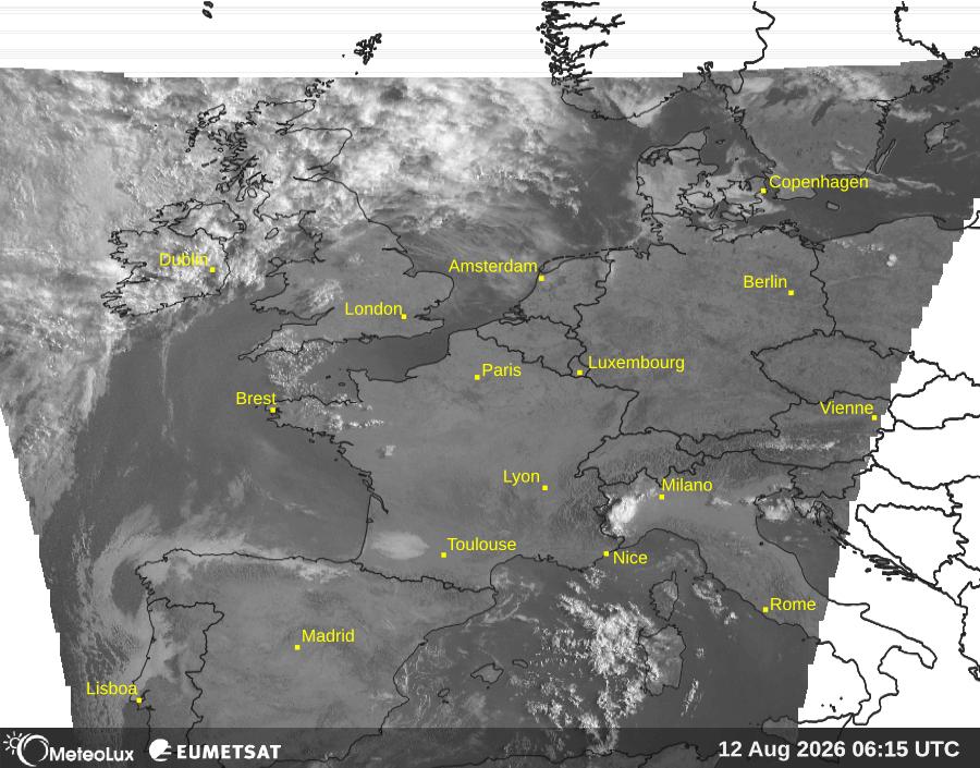 Wiedergabe von visuellen Satellitenbildern