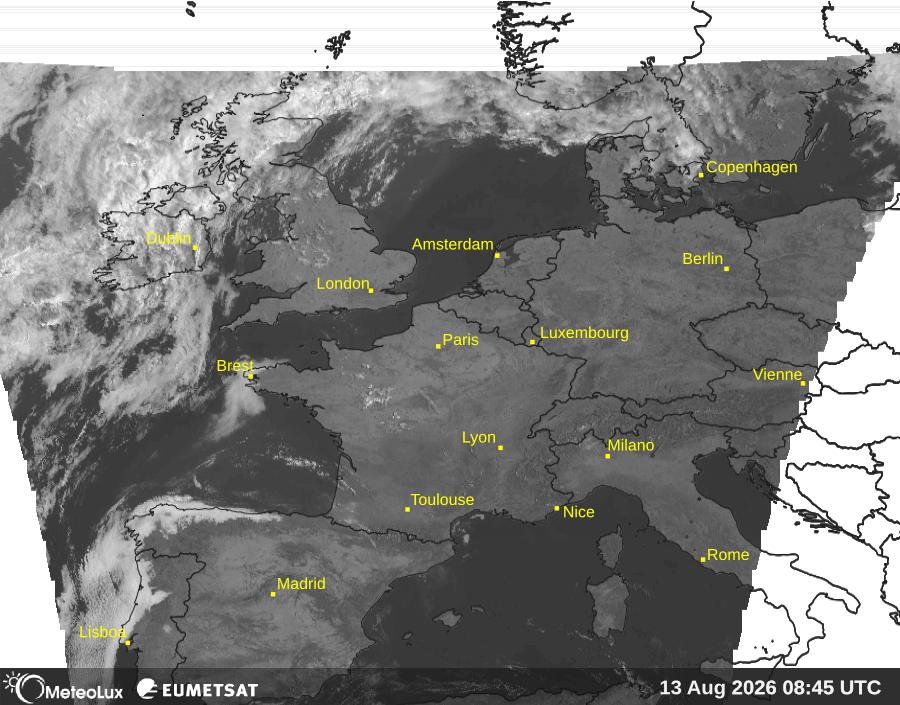 Wiedergabe von visuellen Satellitenbildern