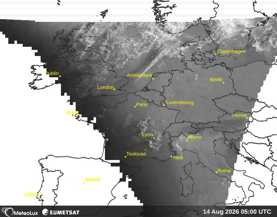 Wiedergabe von visuellen Satellitenbildern