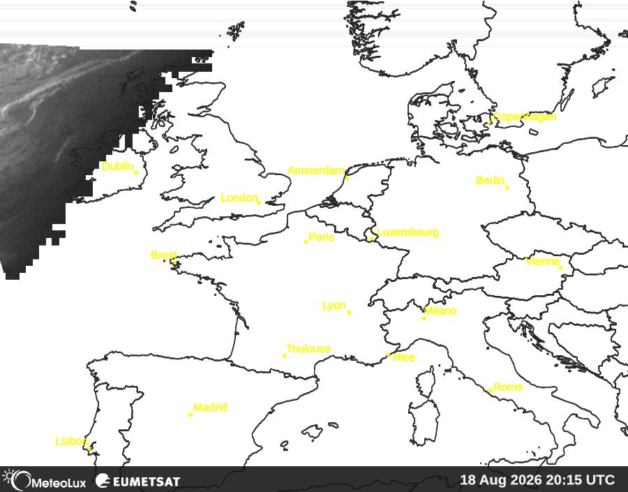 Wiedergabe von visuellen Satellitenbildern