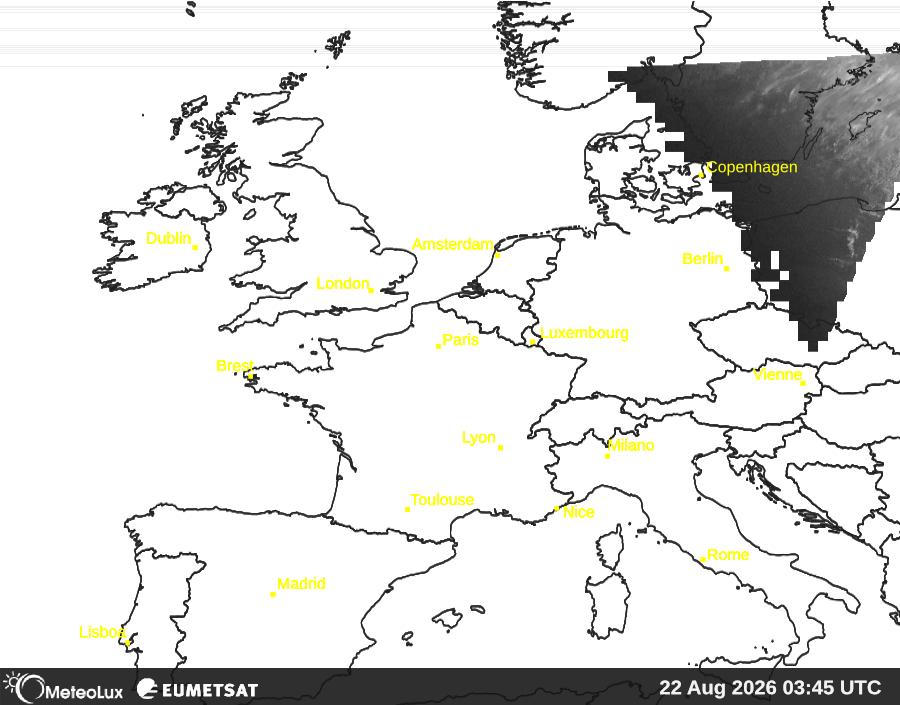 Wiedergabe von visuellen Satellitenbildern