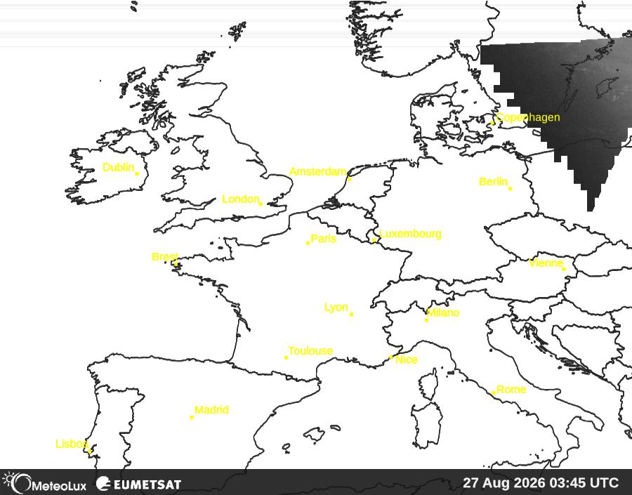 Wiedergabe von visuellen Satellitenbildern