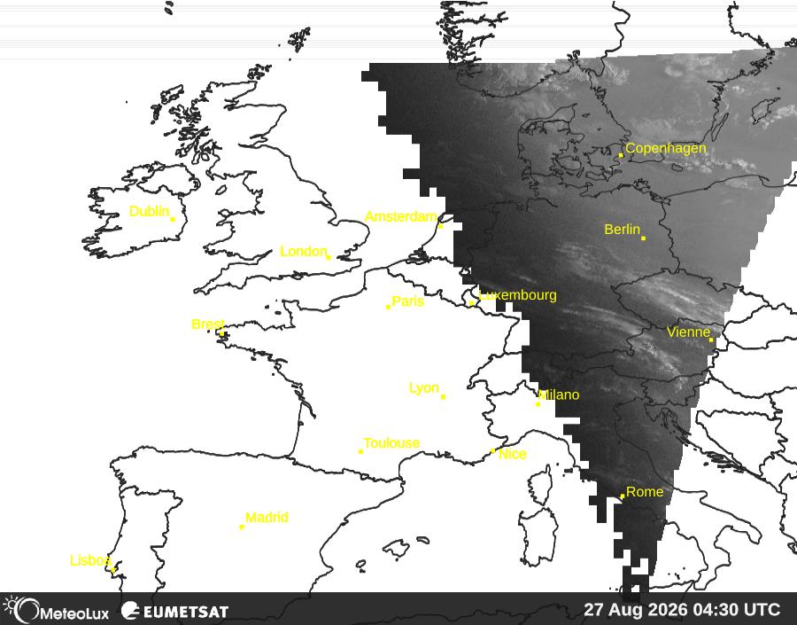 Wiedergabe von visuellen Satellitenbildern