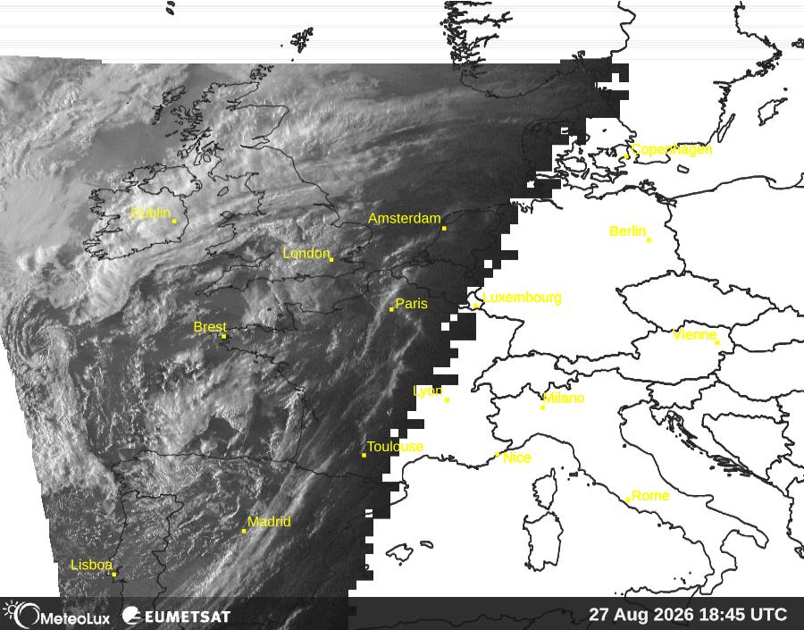 Wiedergabe von visuellen Satellitenbildern