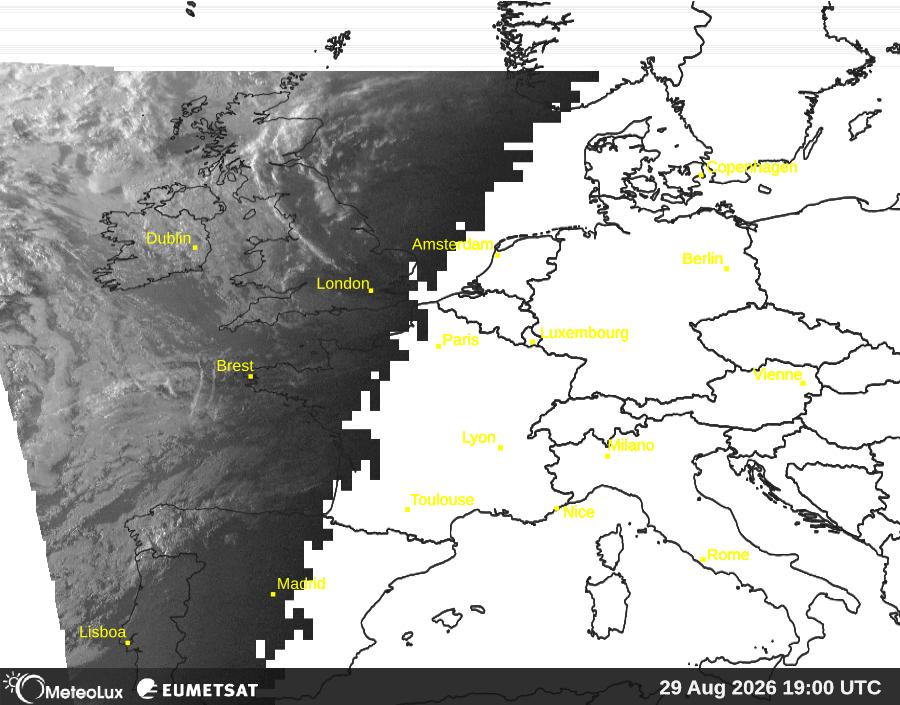 Wiedergabe von visuellen Satellitenbildern