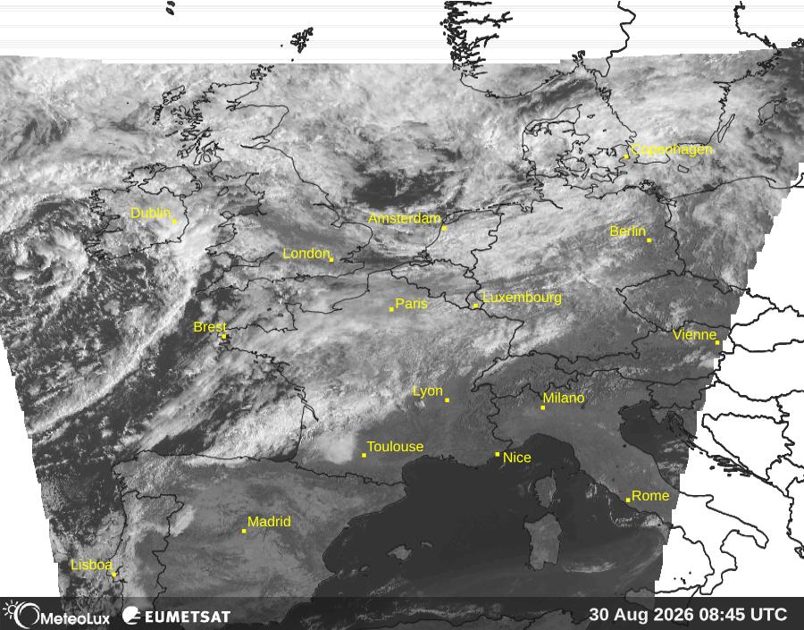 Wiedergabe von visuellen Satellitenbildern