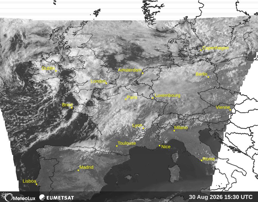 Wiedergabe von visuellen Satellitenbildern