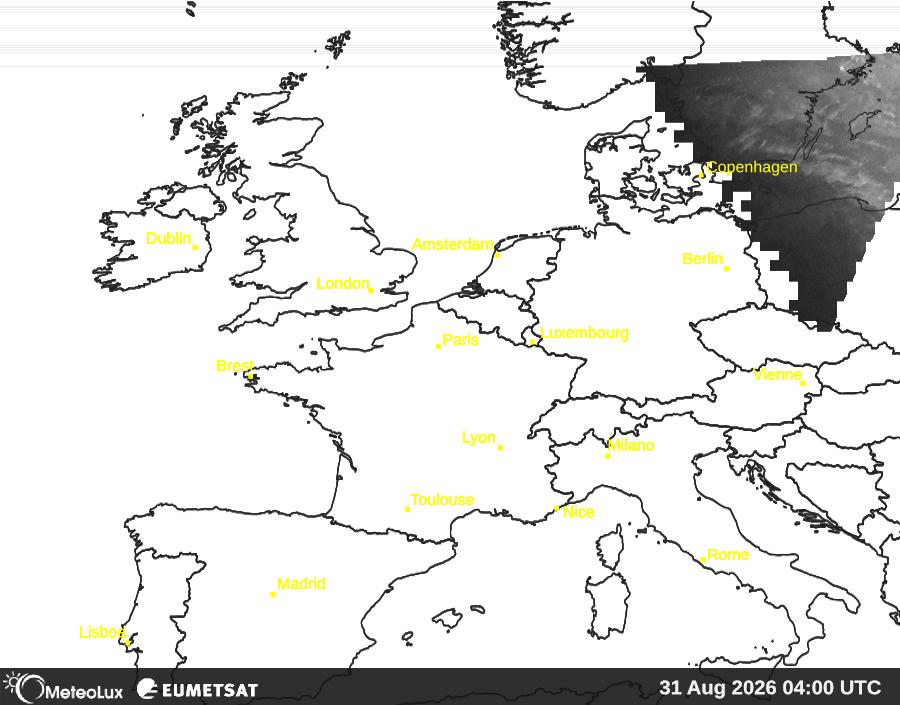 Wiedergabe von visuellen Satellitenbildern