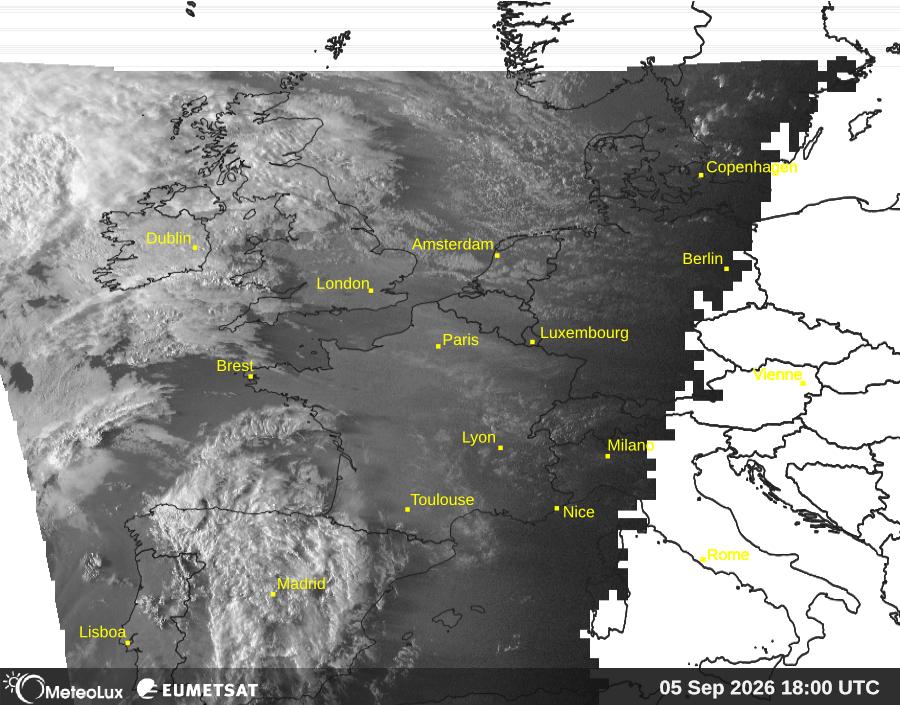 Wiedergabe von visuellen Satellitenbildern