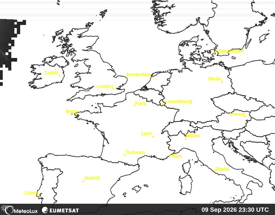 Wiedergabe von visuellen Satellitenbildern